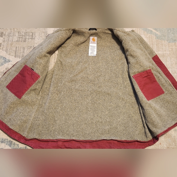 Women Carhartt Ruby Sherpa Lined Vest. Size L. EUC. - Picture 5 of 7